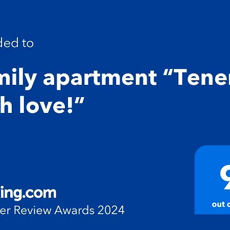 Family “tenerife With Love!” Apartment Arona (Tenerife)